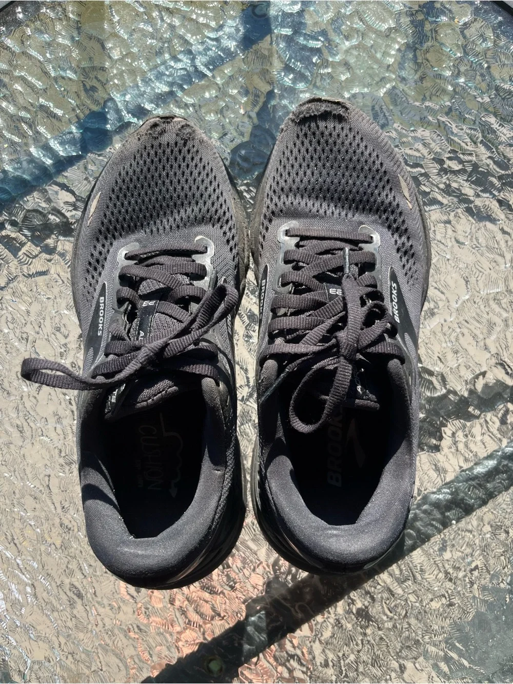 Brooks Woman’s Adrenaline GTS Running Shoes — Black